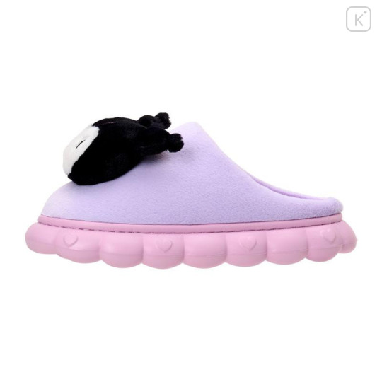 Japan Sanrio Original Mascot Slippers - Kuromi - 4
