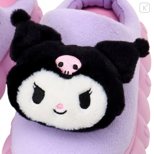 Japan Sanrio Original Mascot Slippers - Kuromi - 5