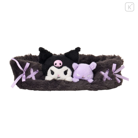 Japan Sanrio Original Mascot Headband - Kuromi - 2