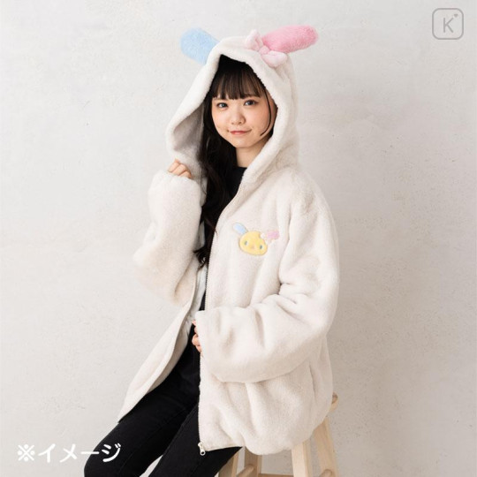 Japan Sanrio Original Zip-Up Boa Hoodie - My Sweet Piano - 5