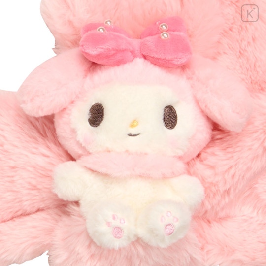 Japan Sanrio Original Kids Scarf with Mascot - My Melody - 2