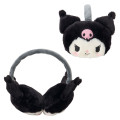 Japan Sanrio Original Kids Earmuffs - Kuromi : Face - 1