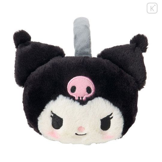 Japan Sanrio Original Kids Earmuffs - Kuromi : Face - 3
