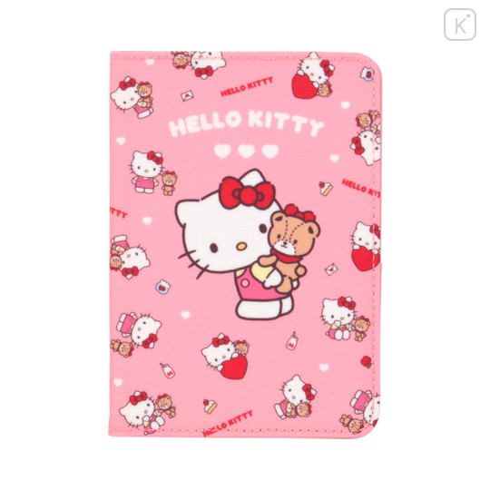 Japan Sanrio Passport Cover - Hello Kitty & Tiny Chum - 1