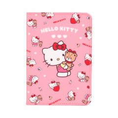 Japan Sanrio Passport Cover - Hello Kitty & Tiny Chum