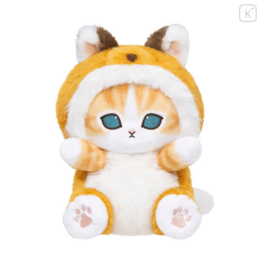 Japan Mofusand Sitting Pose Plush Toy - Woodlands Fox Cat - 6