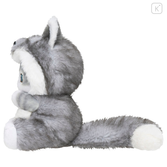 Japan Mofusand Sitting Pose Plush Toy - Woodlands Wolf Cat - 7