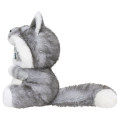 Japan Mofusand Sitting Pose Plush Toy - Woodlands Wolf Cat - 7