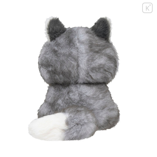 Japan Mofusand Sitting Pose Plush Toy - Woodlands Wolf Cat - 8