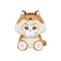 Japan Mofusand Sitting Pose Plush Toy - Woodlands Squirrel Cat - 1