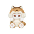 Japan Mofusand Sitting Pose Plush Toy - Woodlands Squirrel Cat - 4