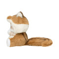 Japan Mofusand Sitting Pose Plush Toy - Woodlands Squirrel Cat - 6