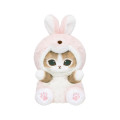 Japan Mofusand Sitting Pose Plush Toy - Woodlands Rabbit Cat - 4