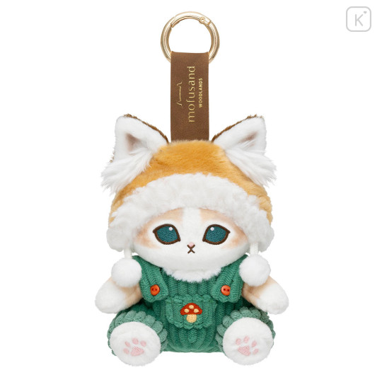 Japan Mofusand Mascot Holder - Woodlands Fox Hat Cat - 4