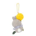 Japan Mofusand Fluffy Mascot Holder - Woodlands Bunny Cat and Dandelion Flying - 6