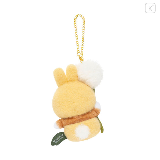 Japan Mofusand Fluffy Mascot Holder - Woodlands Rabbit Cat and Cotton Fluff Flying - 6