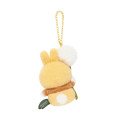 Japan Mofusand Fluffy Mascot Holder - Woodlands Rabbit Cat and Cotton Fluff Flying - 6