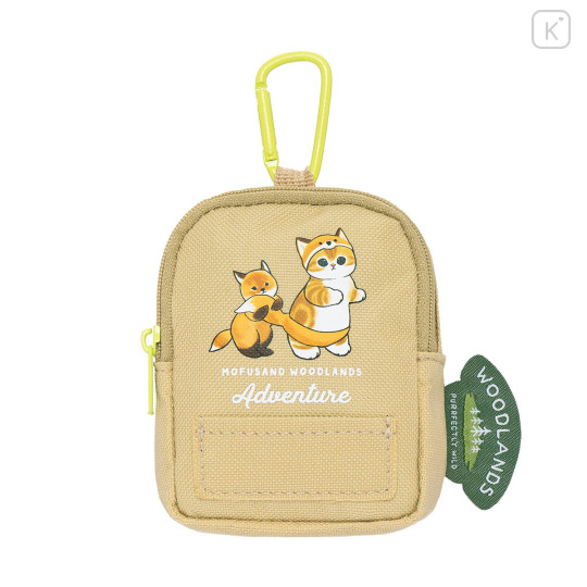 Japan Mofusand Eco Bag in Mini Backpack Pouch - Woodlands Forest - 4