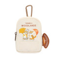 Japan Mofusand Eco Bag in Mini Backpack Pouch - Woodlands Leaf - 4