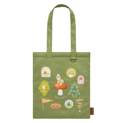 Japan Mofusand Flat Tote Bag - Woodlands Patch