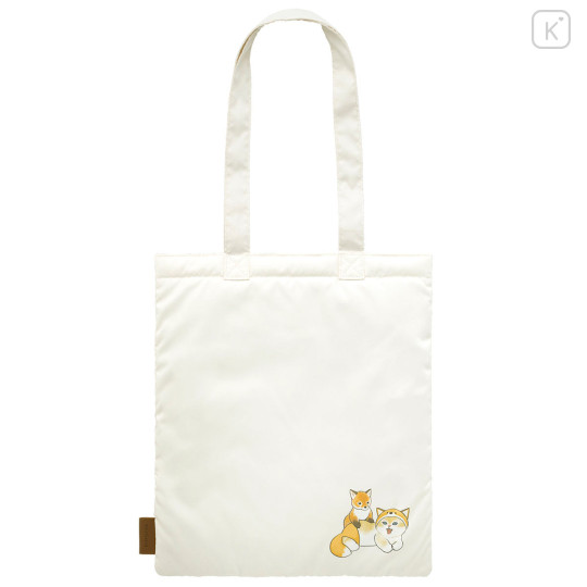 Japan Mofusand Flat Tote Bag - Woodlands Picture Book - 4