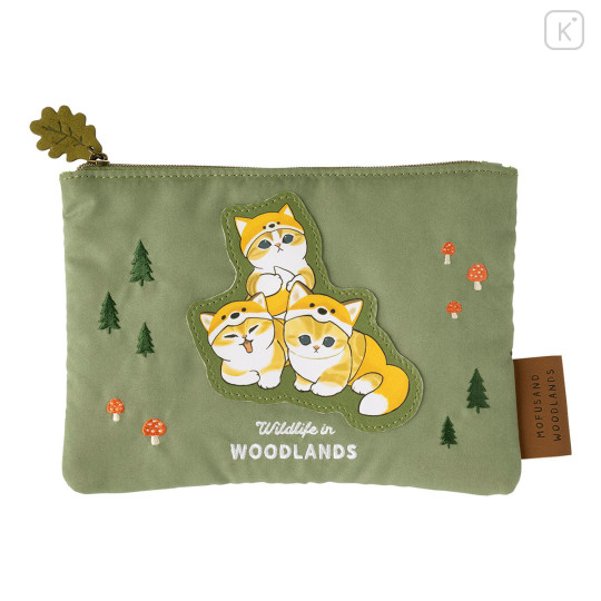 Japan Mofusand Flat Pouch - Woodlands - 4