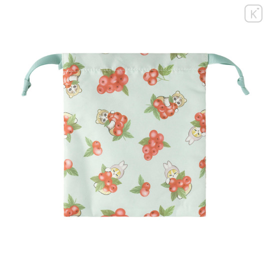 Japan Mofusand Drawstring Bag - Woodlands Berry - 4