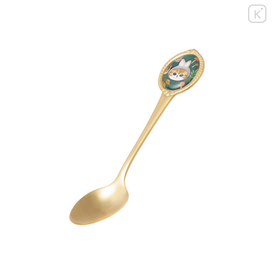 Japan Mofusand Teaspoon & Fork Set - Woodlands - 3