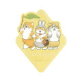 Japan Mofusand Foil Stamped Sticker - Woodlands Signboard - 1