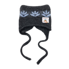 Japan Mofusand Cat Ear Knit Cap - Woodlands Nordic Charcoal