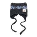 Japan Mofusand Cat Ear Knit Cap - Woodlands Nordic Charcoal - 1