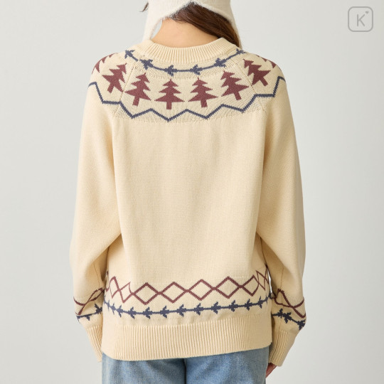 Japan Mofusand Sweater (L) - Woodlands Racoon Natural - 7