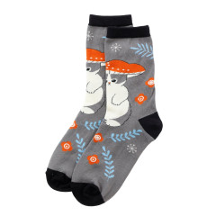 Japan Mofusand Socks - Woodlands Mushroom Gray