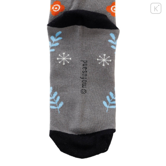 Japan Mofusand Socks - Woodlands Mushroom Gray - 7