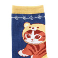 Japan Mofusand Socks - Woodlands Black Navy - 5