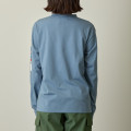 Japan Mofusand Long-Sleeve T-Shirt (M) - Woodlands Mushroom Sax Blue - 8