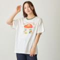 Japan Mofusand T-Shirt (L) - Woodlands Bunny Cat White - 3