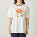 Japan Mofusand T-Shirt (XL) - Woodlands Bunny Cat White - 5