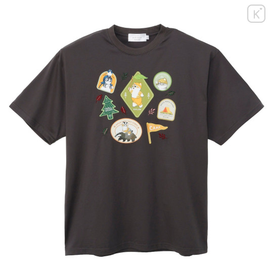 Japan Mofusand T-Shirt (M) - Woodlands Charcoal Black - 1