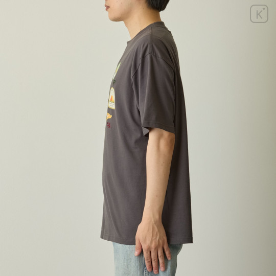 Japan Mofusand T-Shirt (M) - Woodlands Charcoal Black - 6