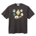Japan Mofusand T-Shirt (M) - Woodlands Charcoal Black - 8