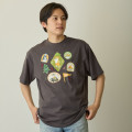 Japan Mofusand T-Shirt (L) - Woodlands Charcoal Black - 3