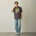 Japan Mofusand T-Shirt (XL) - Woodlands Charcoal Black - 4