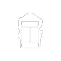 Japan Mofusand Decorative Die-Cut Envelope Set - A - 4