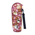 Japan Mofusand Hibiya Kadan Soft Bottle Case - Anthurium - 1