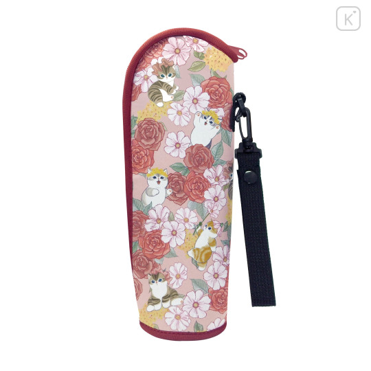 Japan Mofusand Hibiya Kadan Soft Bottle Case - Osmanthus and Cosmos - 1