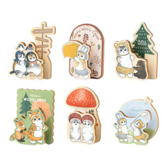 Japan Mofusand Wooden Clip Box Set - Woodlands