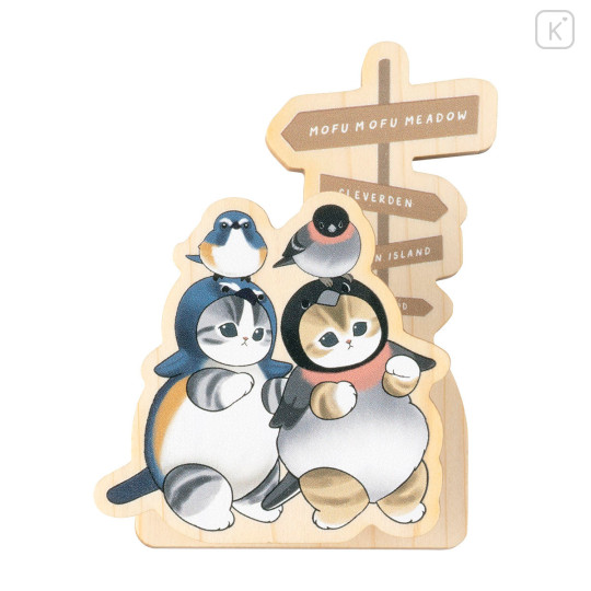Japan Mofusand Wooden Clip Box Set - Woodlands - 3