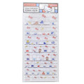 Japan Sanrio 4 Size Sticker Glass Style - Hello Kitty - 1