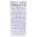 Japan Sanrio 4 Size Sticker Glass Style - Kuromi - 1